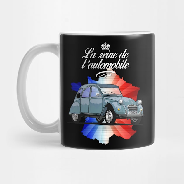 2cv Reine de l'auto by RomoneGrafik